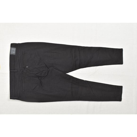 Levi's 721 High Rise Skinny Jeans Plus Size 20W Black Denim Dark Wash - Picture 2 of 8